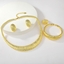Show details for Hypoallergenic Gold Plated Zinc Alloy 4 Piece Jewelry Set from Certified Factory