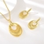 Picture of Impressive Gold Plated Dubai Necklace and Earring Set with Low MOQ