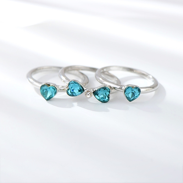 Picture of Zinc Alloy Blue Fashion Ring at Super Low Price