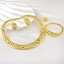 Show details for Zinc Alloy Gold Plated 4 Piece Jewelry Set From Reliable Factory