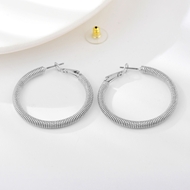 Picture of Zinc Alloy Big Big Hoop Earrings in Exclusive Design