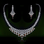 Show details for Luxury Copper or Brass 2 Piece Jewelry Set with Fast Delivery Show details for Luxury Copper or Brass 2 Piece Jewelry Set with Fast Delivery