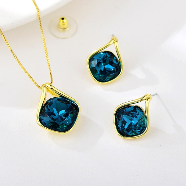 Picture of Zinc Alloy Blue 2 Piece Jewelry Set with Unbeatable Quality