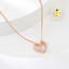 Show details for Rose Gold Plated 925 Sterling Silver Pendant Necklace from Certified Factory