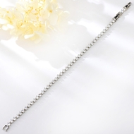 Show details for Wholesale Platinum Plated Small Fashion Bracelet with No-Risk Return Show details for Wholesale Platinum Plated Small Fashion Bracelet with No-Risk Return