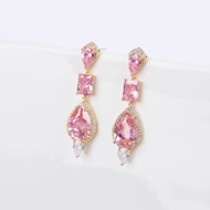 Picture of Luxury Gold Plated Dangle Earrings at Unbeatable Price