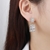 Picture of Nickel Free Gold Plated Cubic Zirconia Dangle Earrings with Easy Return