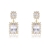 Picture of Stylish Big Gold Plated Dangle Earrings