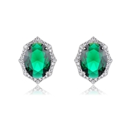 Picture of Great Cubic Zirconia Luxury Dangle Earrings