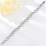 Show details for Copper or Brass White Fashion Bracelet with 3~7 Day Delivery Show details for Copper or Brass White Fashion Bracelet with 3~7 Day Delivery