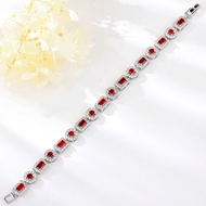 Show details for Eye-Catching Red Copper or Brass Fashion Bracelet with Member Discount Show details for Eye-Catching Red Copper or Brass Fashion Bracelet with Member Discount