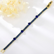 Show details for Copper or Brass Cubic Zirconia Fashion Bracelet with Unbeatable Quality Show details for Copper or Brass Cubic Zirconia Fashion Bracelet with Unbeatable Quality