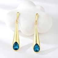 Picture of Dubai Big Dangle Earrings with Easy Return