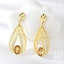 Show details for Bling Big Artificial Crystal Dangle Earrings