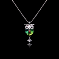 Show details for Delicate Swarovski Element Platinum Plated Pendant Necklace Show details for Delicate Swarovski Element Platinum Plated Pendant Necklace