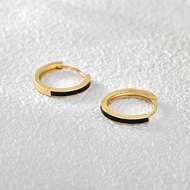 Picture of Nickel Free Gold Plated Copper or Brass Stud Earrings with Easy Return