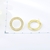 Picture of Famous Medium Gold Plated Stud Earrings