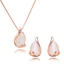 Show details for Sparkly Small Opal 2 Piece Jewelry Set