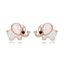 Show details for Origninal Small White Stud Earrings