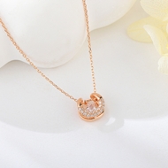 Show details for Delicate Rose Gold Plated Pendant Necklace with Speedy Delivery Show details for Delicate Rose Gold Plated Pendant Necklace with Speedy Delivery