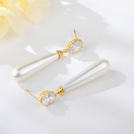 Show details for Zinc Alloy White Dangle Earrings with Unbeatable Quality