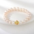 Picture of Designer Gold Plated fresh water pearl Fashion Bracelet with No-Risk Return