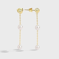 Picture of Recommended White Small Dangle Earrings from Top Designer