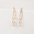 Picture of Sparkling Big Cubic Zirconia Dangle Earrings