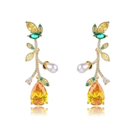 Picture of Attractive Yellow Gold Plated Dangle Earrings For Your Occasions