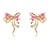 Picture of Trendy Gold Plated Copper or Brass Big Stud Earrings with No-Risk Refund