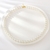 Picture of Good shell pearl Gold Plated Short Statement Necklace