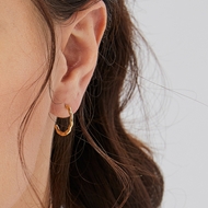 Picture of Charming Gold Plated Small Stud Earrings As a Gift