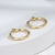 Picture of Wholesale Gold Plated Copper or Brass Hoop Earrings at Great Low Price