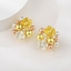 Show details for Shop Zinc Alloy Big Stud Earrings with Wow Elements
