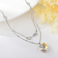 Show details for Nickel Free Platinum Plated 925 Sterling Silver Pendant Necklace with No-Risk Refund Show details for Nickel Free Platinum Plated 925 Sterling Silver Pendant Necklace with No-Risk Refund