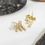 Picture of Gold Plated Cubic Zirconia Earrings at Great Low Price