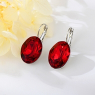Show details for Need-Now Red Zinc Alloy Hoop Earrings Exclusive Online Show details for Need-Now Red Zinc Alloy Hoop Earrings Exclusive Online