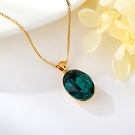 Show details for Stylish Swarovski Element Zinc Alloy Pendant Necklace Show details for Stylish Swarovski Element Zinc Alloy Pendant Necklace
