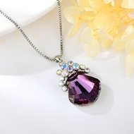 Show details for Sparkly Medium Purple Pendant Necklace Show details for Sparkly Medium Purple Pendant Necklace