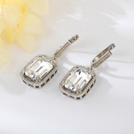 Show details for 925 Sterling Silver Swarovski Element Hoop Earrings at Super Low Price Show details for 925 Sterling Silver Swarovski Element Hoop Earrings at Super Low Price