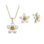Show details for Need-Now White Medium 2 Piece Jewelry Set from Editor Picks