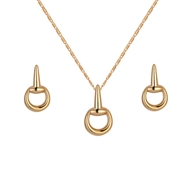 Show details for Zinc Alloy Gold Plated 2 Piece Jewelry Set at Unbeatable Price Show details for Zinc Alloy Gold Plated 2 Piece Jewelry Set at Unbeatable Price