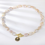 Show details for Unusual Medium Gold Plated Pendant Necklace Show details for Unusual Medium Gold Plated Pendant Necklace