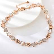 Show details for Nice Resin Love & Heart Collar Necklace Show details for Nice Resin Love & Heart Collar Necklace