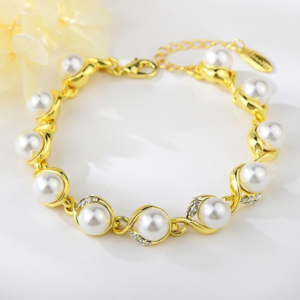 Picture of Unusual Small Zinc Alloy Fashion Bracelet