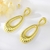 Picture of Zinc Alloy Gold Plated Dangle Earrings at Great Low Price