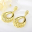 Show details for Funky Dubai Gold Plated Dangle Earrings