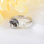 Show details for Recommended White Small Fashion Ring from Top Designer Show details for Recommended White Small Fashion Ring from Top Designer