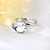 Picture of Different Zinc Alloy Swarovski Element Adjustable Ring