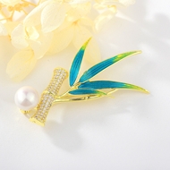 Show details for Trendy Gold Plated Flowers & Plants Brooche for Ladies Show details for Trendy Gold Plated Flowers & Plants Brooche for Ladies